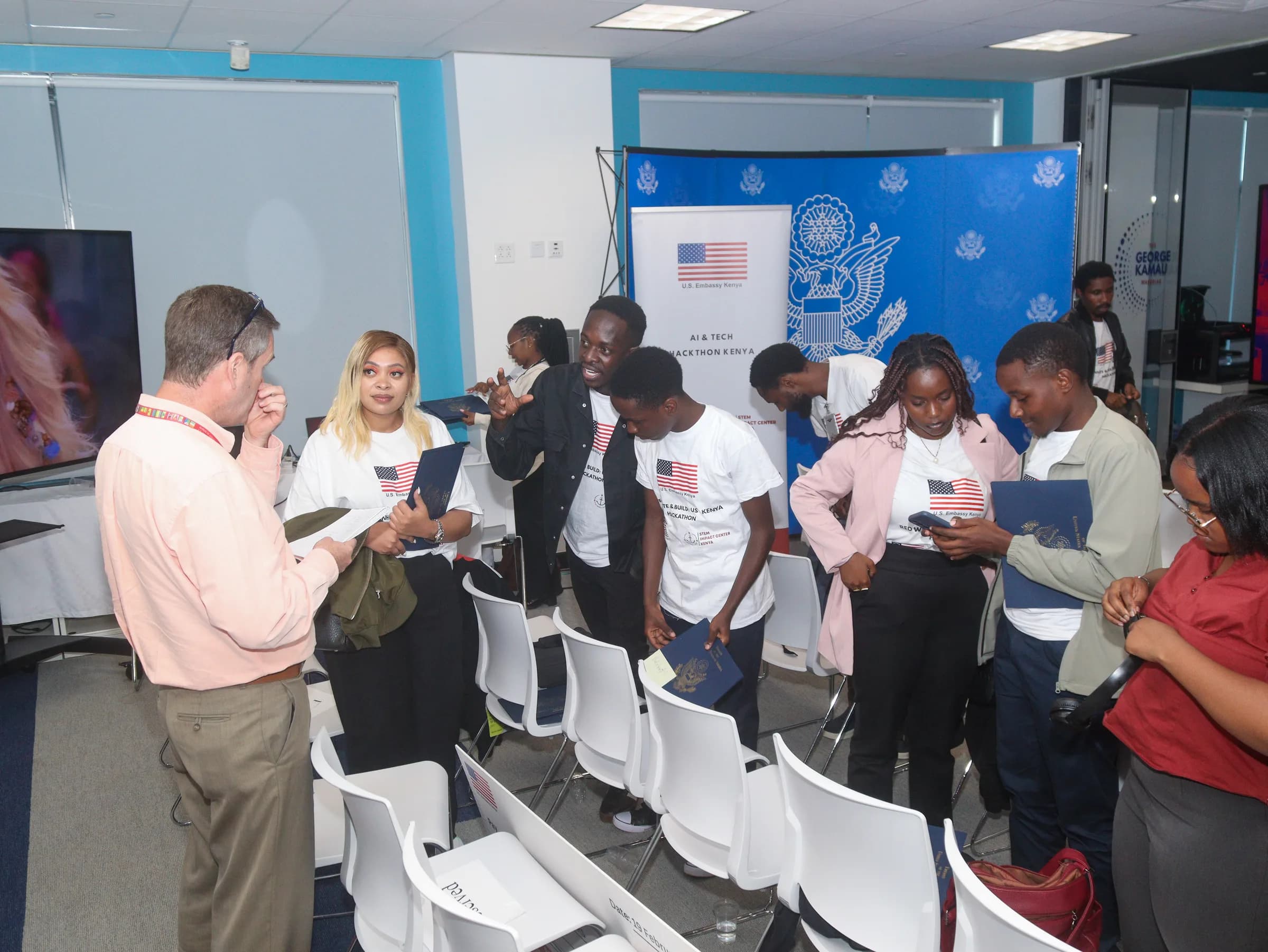 Participants after the event